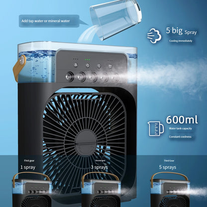 VENTILADOR Y HUMIFICADOR LED