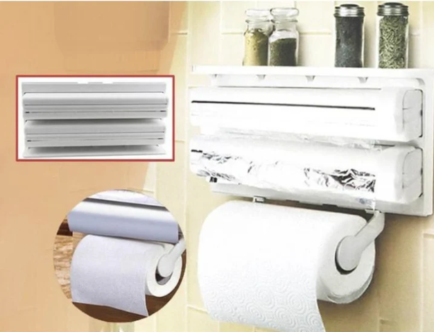 DISPENSADOR DE PAPEL PARA LA COCINA